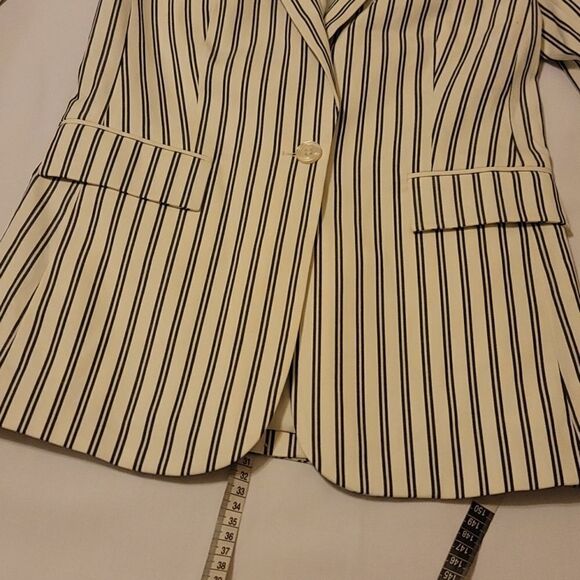 Avec les  filled stripped blazer size xs - Picture 6 of 11